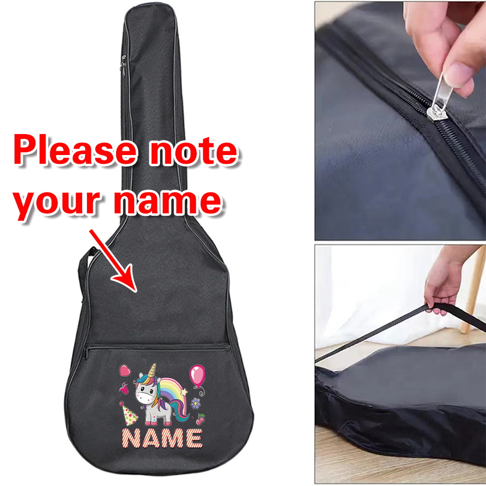 Borsa per chitarra con nome pe - Musical Instrument And Names recensione e prezzo