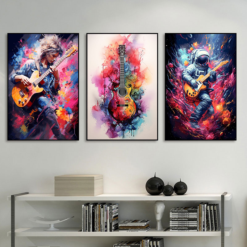 Quadri su tela senza cornice c - Picture Of Musical Instrument recensione e prezzo